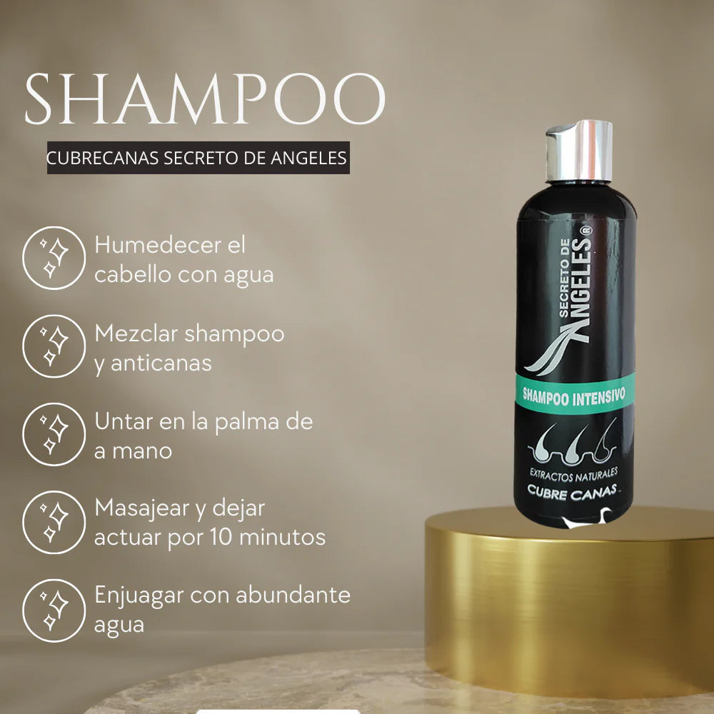 SHAMPOO INTENSO - CUBRE CANAS