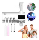ESTERILIZADOR DE CEPILLOS CON DISPENSADOR DE PASTA DENTAL