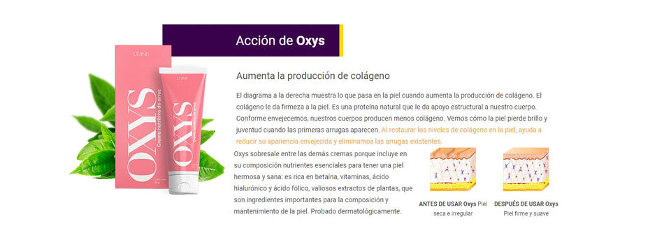 OXYS CREMA REJUVENECEDORA