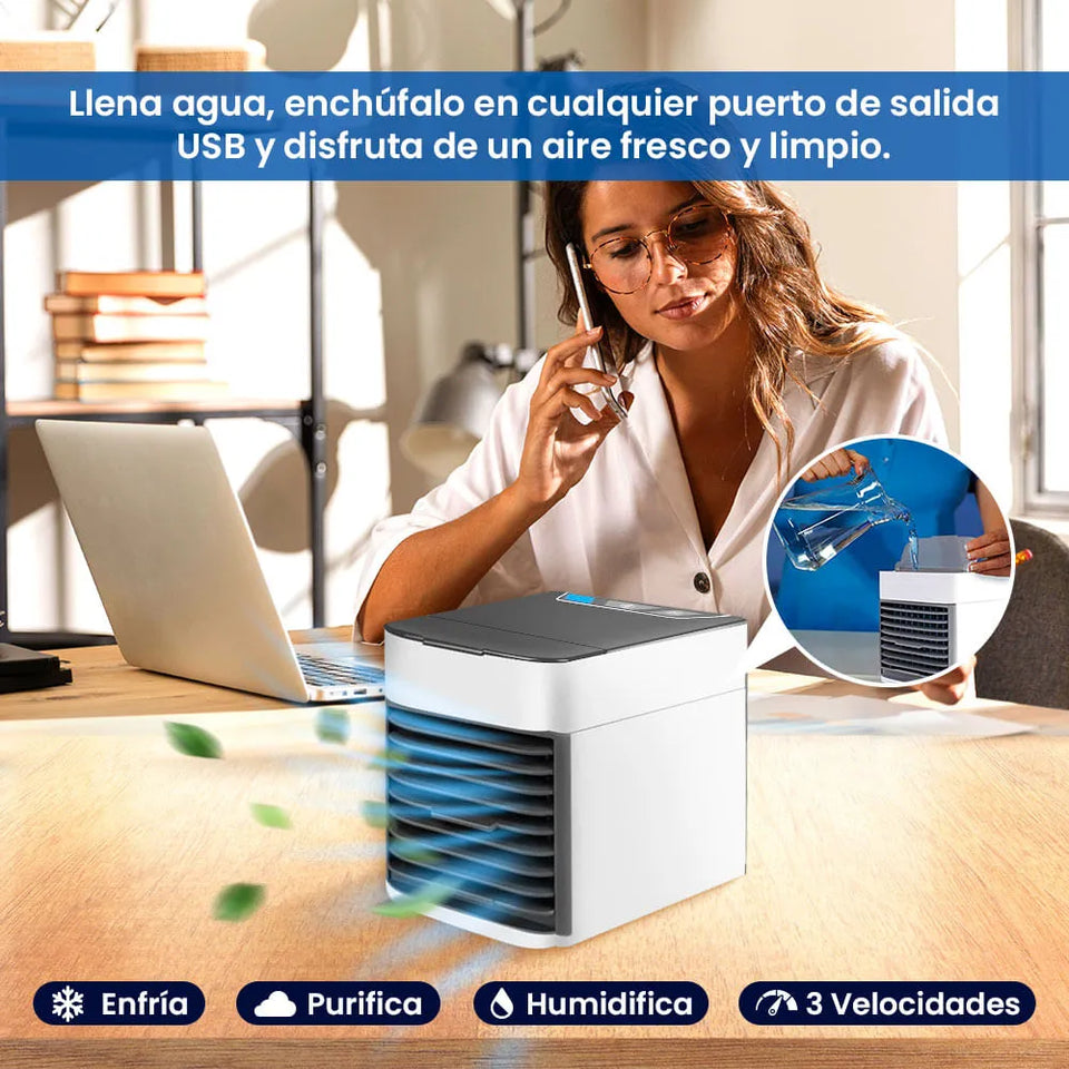 MINI AIRE ACONDICIONADOR PORTATIL